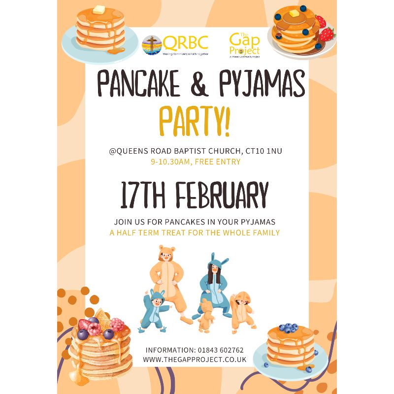 Image representing Pancake & Pyjamas Party! from The Gap Project